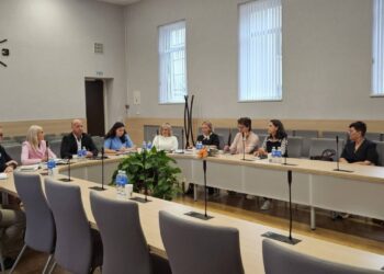 Šakių rajono savivaldybėje vyko rajono socialinių įstaigų vadovų pasitarimas