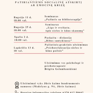 Seminarai-pažintys Jurės kaime