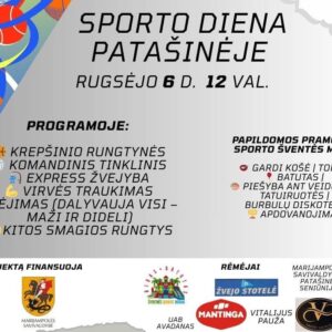 Sporto diena Patašinėje