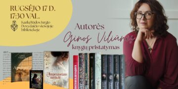 Susitikimas su rašytoja GINA VILIŪNE