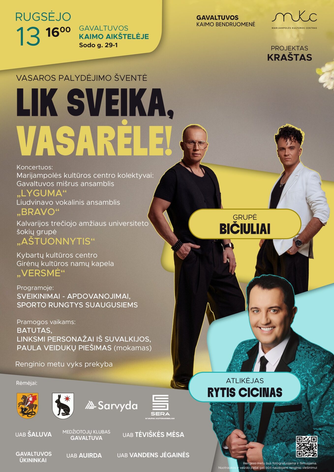 Vasaros palydėjimo šventė „Lik sveika, vasarėle!“