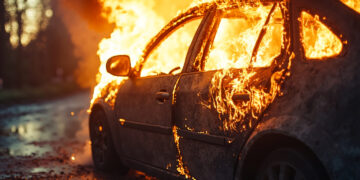 Automobilio gaisras