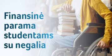 Studentams su negalia – finansinė parama