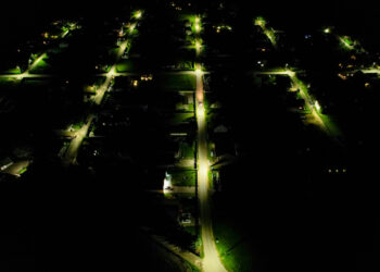 Kumelionių kaime - modernesnis gatvių apšvietimas