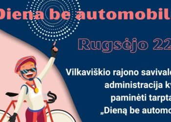 Vilkaviškyje vyks diena be automobilio