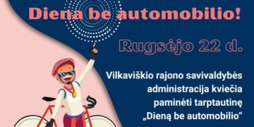 Vilkaviškyje vyks diena be automobilio