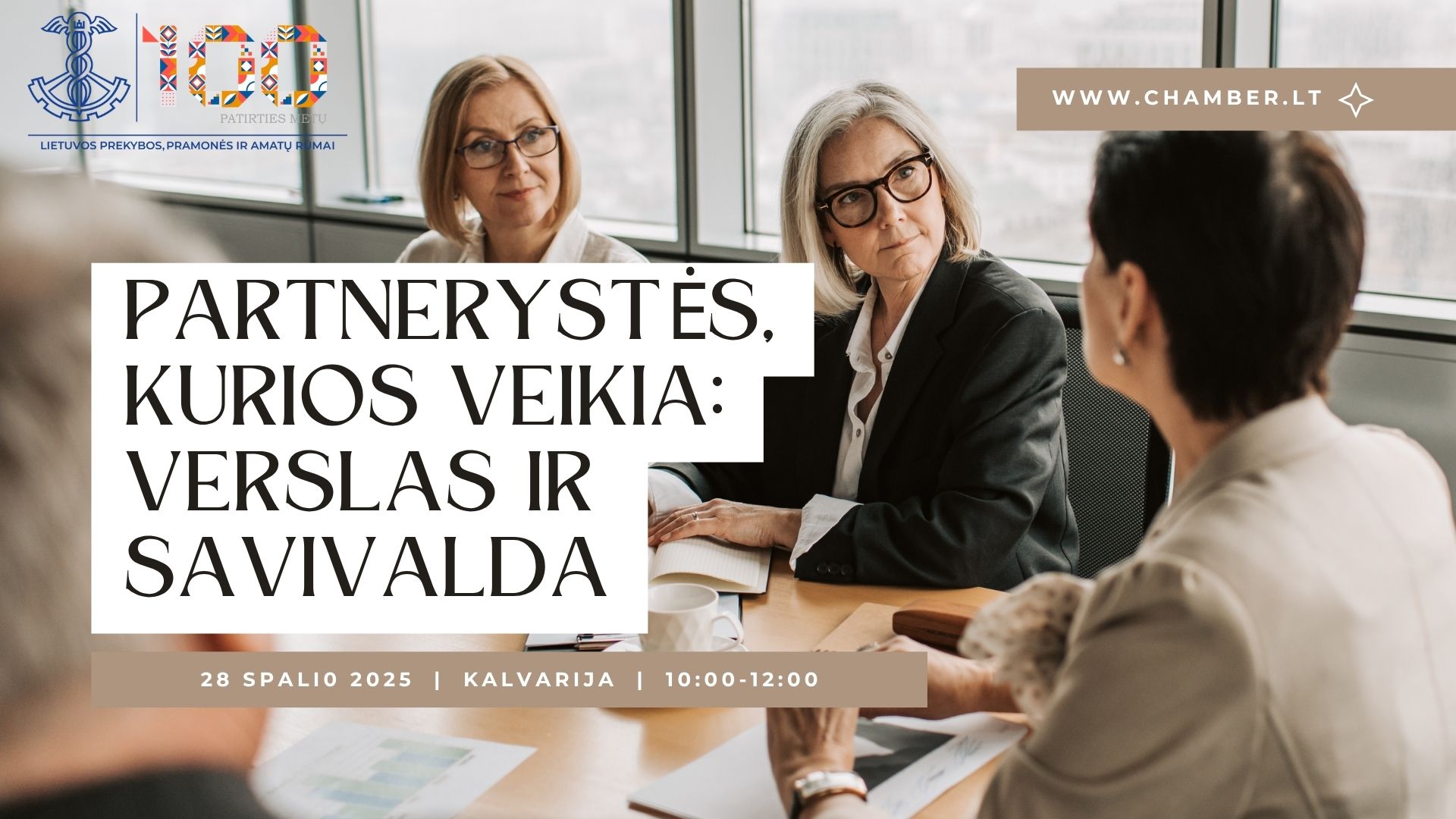 Mokymai Kalvarijoje „Partnerystės, kurios veikia: verslas ir savivalda“