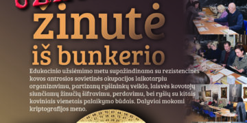 Edukacija „Užkoduota žinutė ir bunkerio"