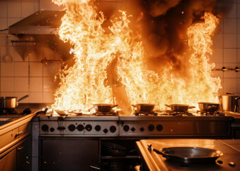 Virtuvės gaisras