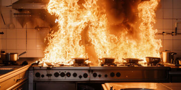 Virtuvės gaisras
