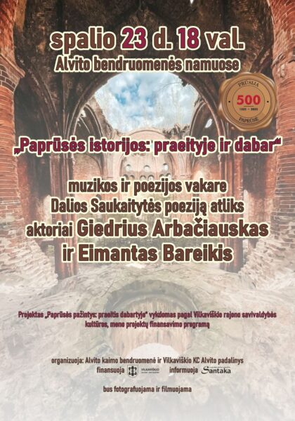 Paprūsės istorijos: praeityje ir dabar