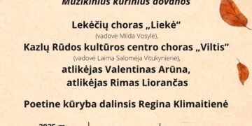 Koncertas „Rudens melodijų upė“