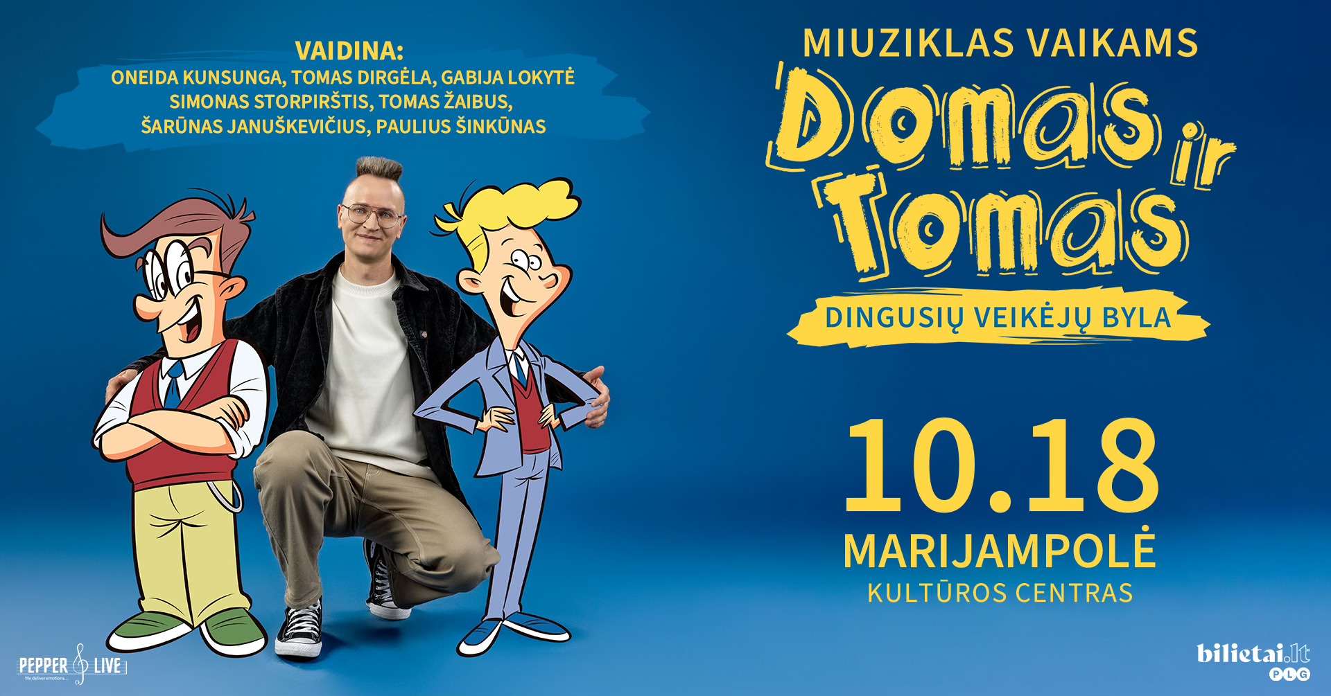 Domas ir Tomas: dingusių veikėjų byla