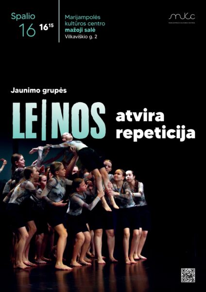 JAUNIMO GRUPĖS „LE|NOS“ ATVIRA REPETICIJA