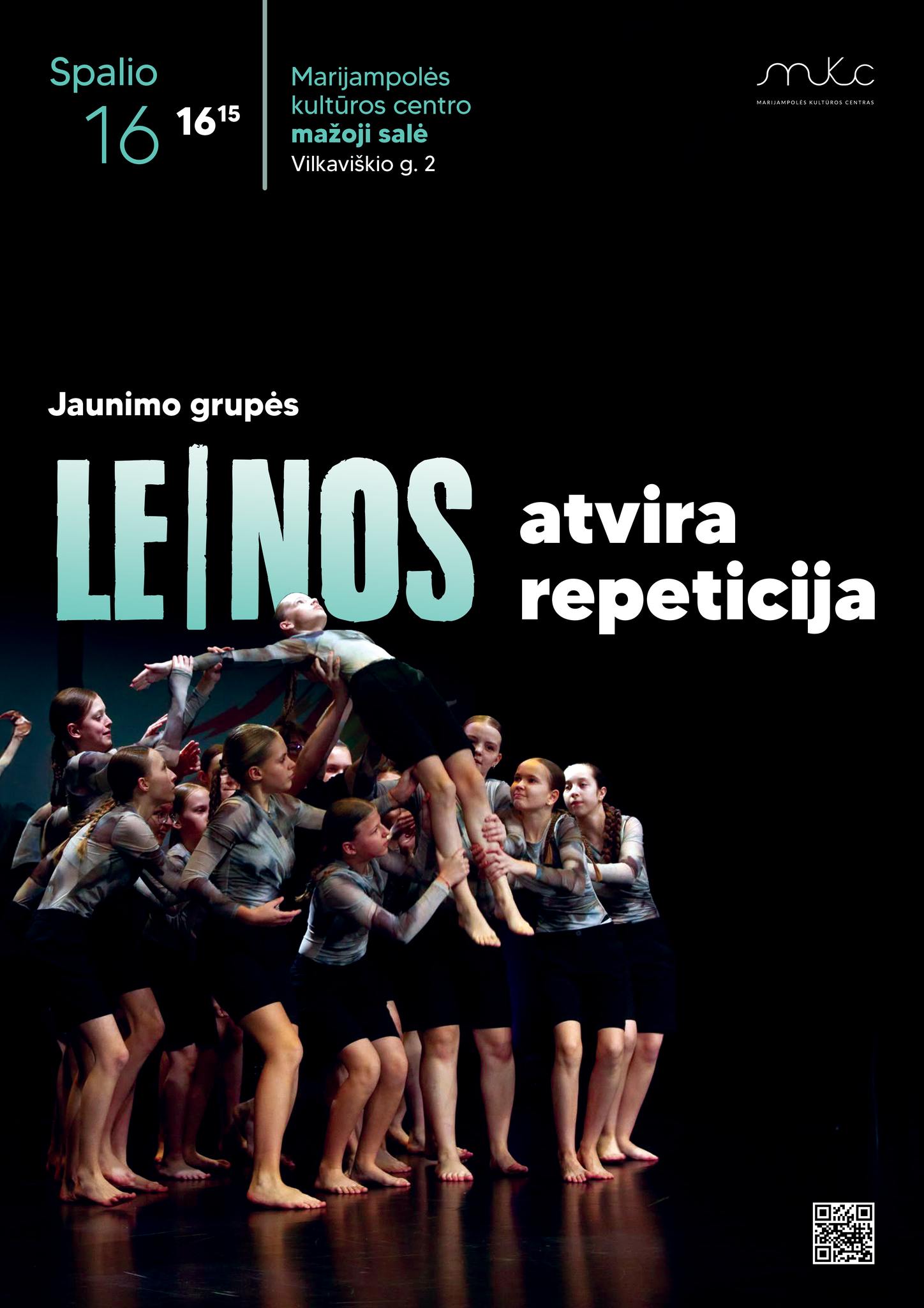JAUNIMO GRUPĖS „LE|NOS“ ATVIRA REPETICIJA
