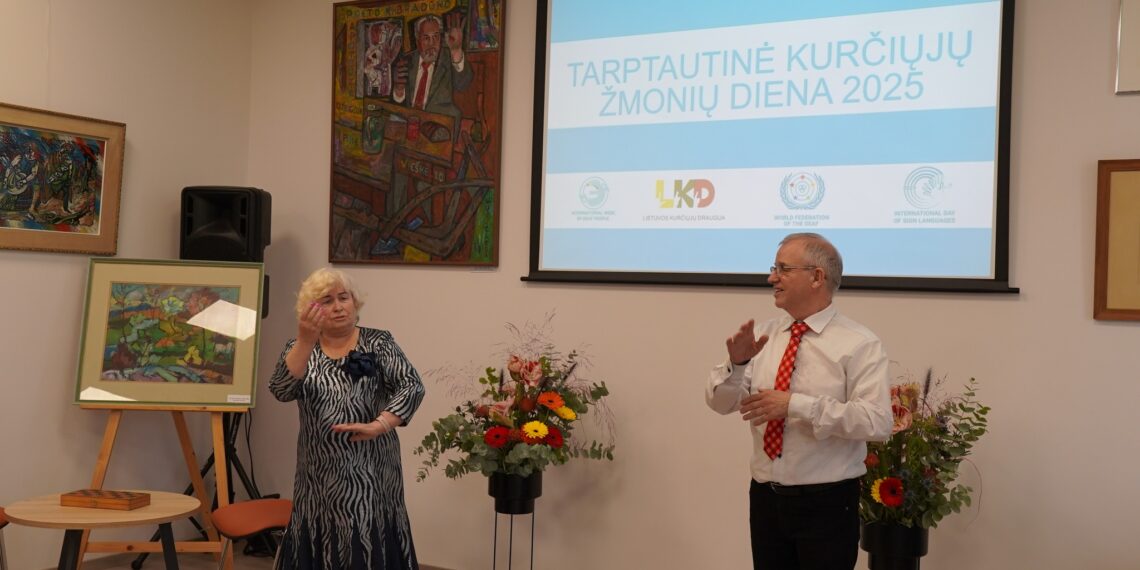 Vilkaviškyje paminėta Tarptautinė kurčiųjų diena