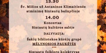 „Parašyk man laiškelį“. Koncertas, skirtas mokytojos Antaninos Klimaitienės 100-osioms gimimo metinėms paminėti