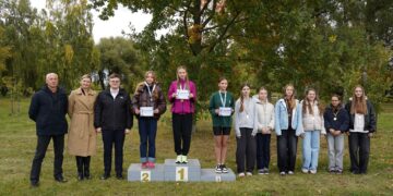 Vilkaviškyje surengtos mokinių 2025 m. rudens kroso pirmenybės