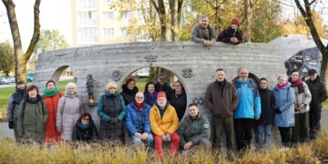 Vilkaviškyje pristatytas taktilinis baltų genčių žemėlapis