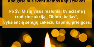 Tradicinė bendruomeniškumo akcija „Žibintų kelias“