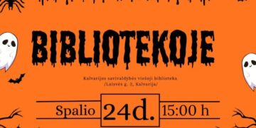 Popietė „Šiurpnaktis bibliotekoje“