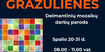 Aidos Gražulienės deimantinių mozaikų darbų paroda