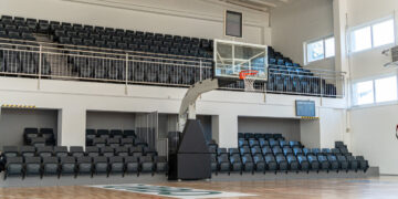 Atnaujinta Marijampolės sporto centro salė paruošta naujam sporto sezonui