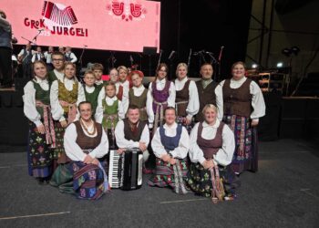 Baraginės jaunimo kapela „Svaja“ atstovavo Suvalkijai respublikinėje šventėje „Grok, Jurgeli“