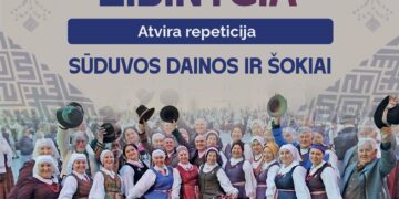 FOLKLORO ANSAMBLIO „ŽIBINYČIA“ ATVIRA REPETICIJA