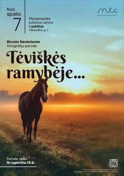 FOTOGRAFIJŲ PARODA „TĖVIŠKĖS RAMYBĖJE...“