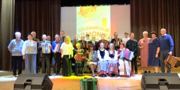 Gelgaudiškyje nuaidėjo jubiliejinė „Gelgaudiškio armonika 2025“
