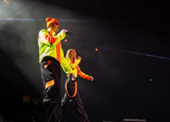 Grupės „Karališka erdvė“ koncerto akimirka