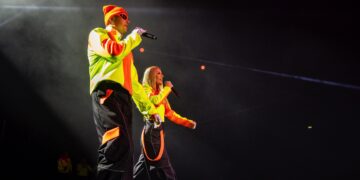 Grupės „Karališka erdvė“ koncerto akimirka