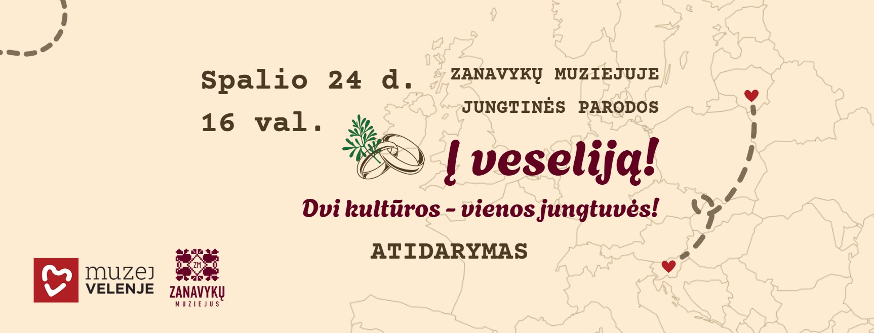 JUNGTINĖS PARODOS „Į VESELIJĄ! DVI KULTŪROS - VIENOS JUNGTUVĖS!“ ATIDARYMAS