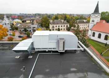 Kino teatre „Spindulys“ – nauja vėdinimo sistema užtikrins komfortą žiūrovams visais metų laikais