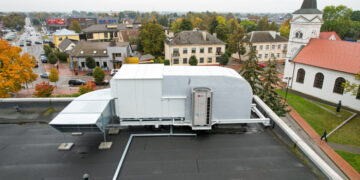 Kino teatre „Spindulys“ – nauja vėdinimo sistema užtikrins komfortą žiūrovams visais metų laikais