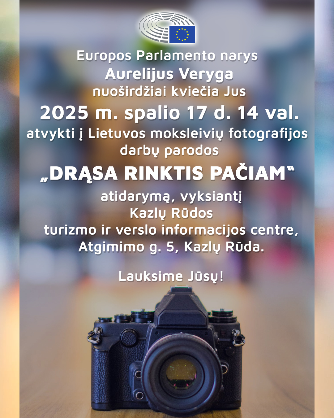 Lietuvos moksleivių fotografijos paroda DRĄSA RINKTIS PAČIAM