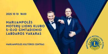 MARIJAMPOLĖS MOTERŲ LIONS KLUBO 5-OJO GIMTADIENIO LABDAROS VAKARAS