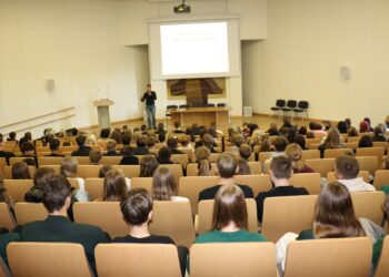 Marijampolėje - paskaita jaunimui apie saugią ateitį