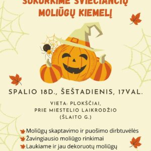Moliūgų fiesta „Kurkime moliūgų kiemelį“