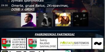 Naktinis automobilių slalomas „Šakių JKSC taurei laimėti“