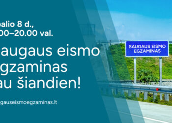 „Via Lietuva“: saugaus eismo egzaminas jau prasidėjo – kviečiame dalyvauti