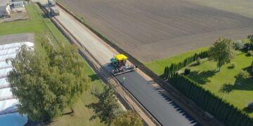 Papartynų kelio remonto darbai jau artėja prie pabaigos