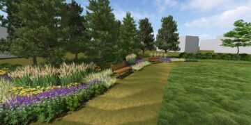 Planuojama nauja žalioji oazė – Gedimino skveras