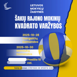 Šakių rajono mokinių kvadrato varžybos