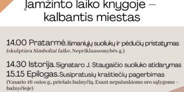 Šventė „Įamžinto laiko knygoje – kalbantis miestas“