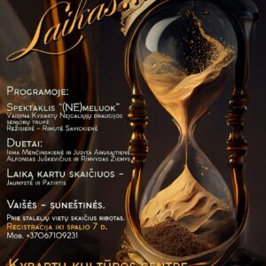 Tarptautinei pagyvenusių žmonių dienai skirtas renginys „LAIKAS“