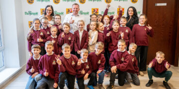 Trečiokų viešnagė pas merą