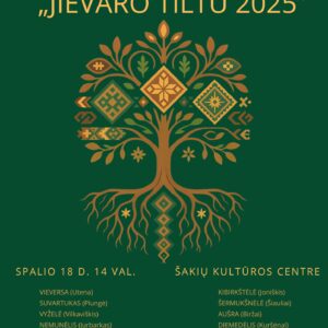 Vaikų ir jaunimo liaudiškų šokių grupių konkursinis festivalis „Jievaro tiltu 2025“