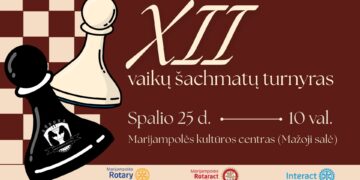 XII vaikų šachmatų turnyras